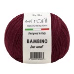 Etrofil Bambino Lux Wool - 70316 - sötétvörös